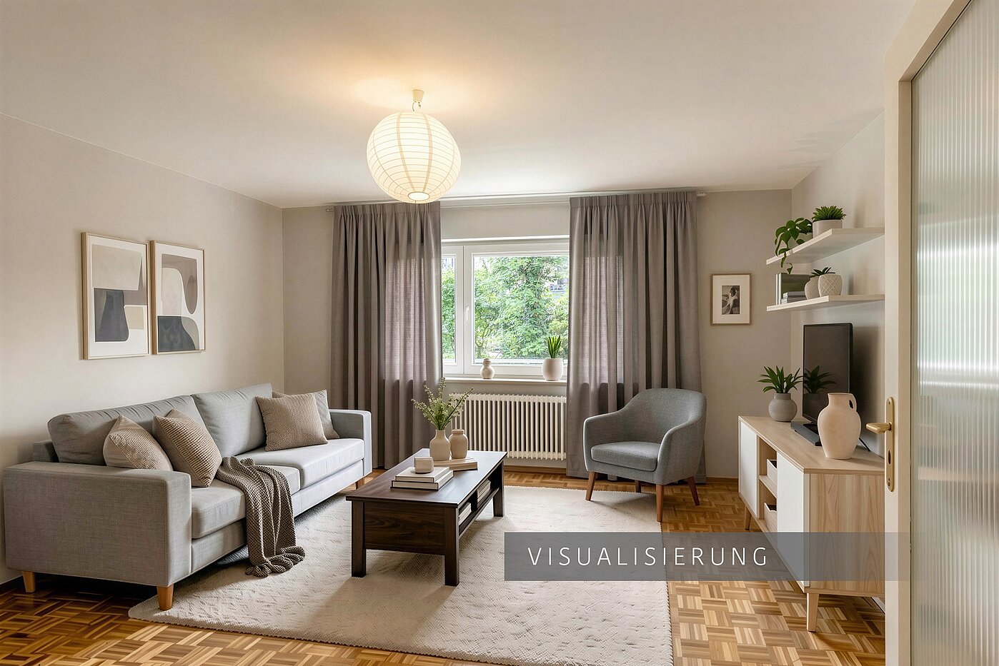 フラット 部屋数 2.5 部屋 | München-Schwabing | 70441 | VISUALISIERUNG