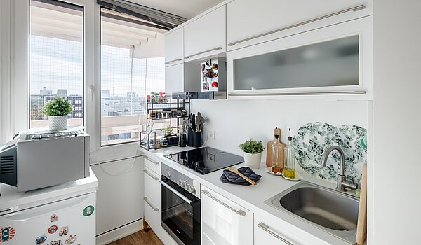 フラット 部屋数 3 部屋 | München-Schwabing | 70318 | ...voll ausgestattet