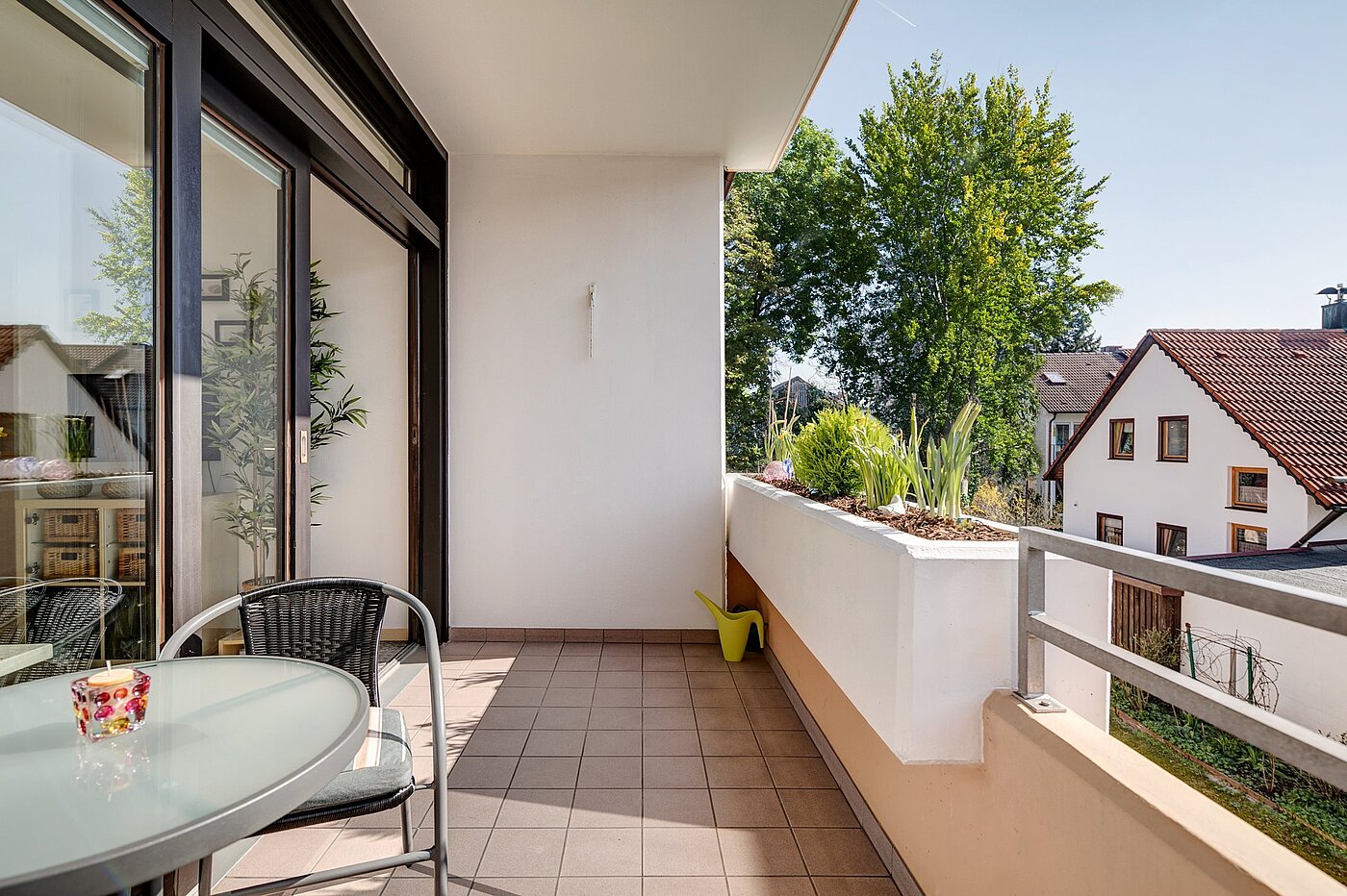 フラット 部屋数 2 部屋 | Eching | 1810ML2 | Süd-Loggia mit...