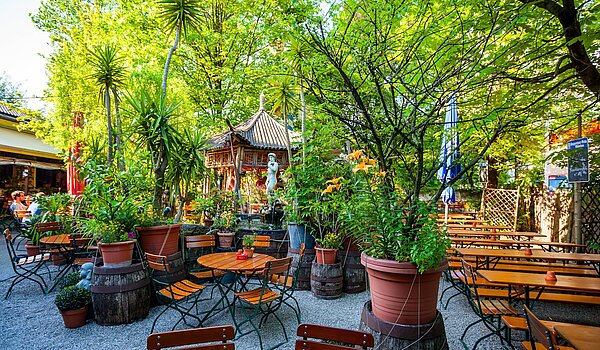 レイズド・グラウンドフロアー（一階が地表よりも高い） 部屋数 3 部屋 | München-Sendling | 2009ML8 | Gemütlicher Biergarten und...