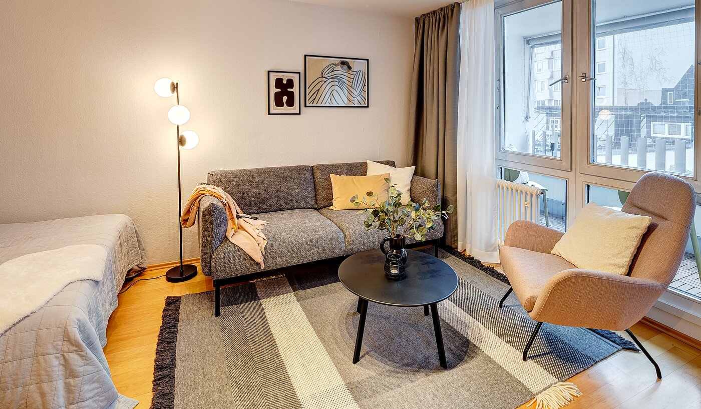 フラット 部屋数 1 部屋 | München-Maxvorstadt | 70132 | Gemütliches Wohnen und...