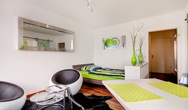 Apartment 部屋数 1 部屋 | München-Sendling | 70479 | Schlafzimmer
