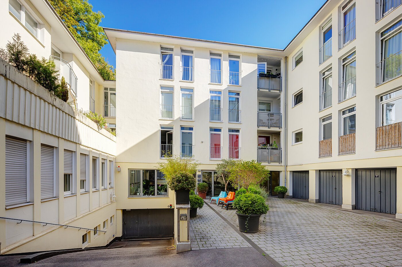 フラット 部屋数 1 部屋 | München-Maxvorstadt | 70027 | Ruhiger Innenhof