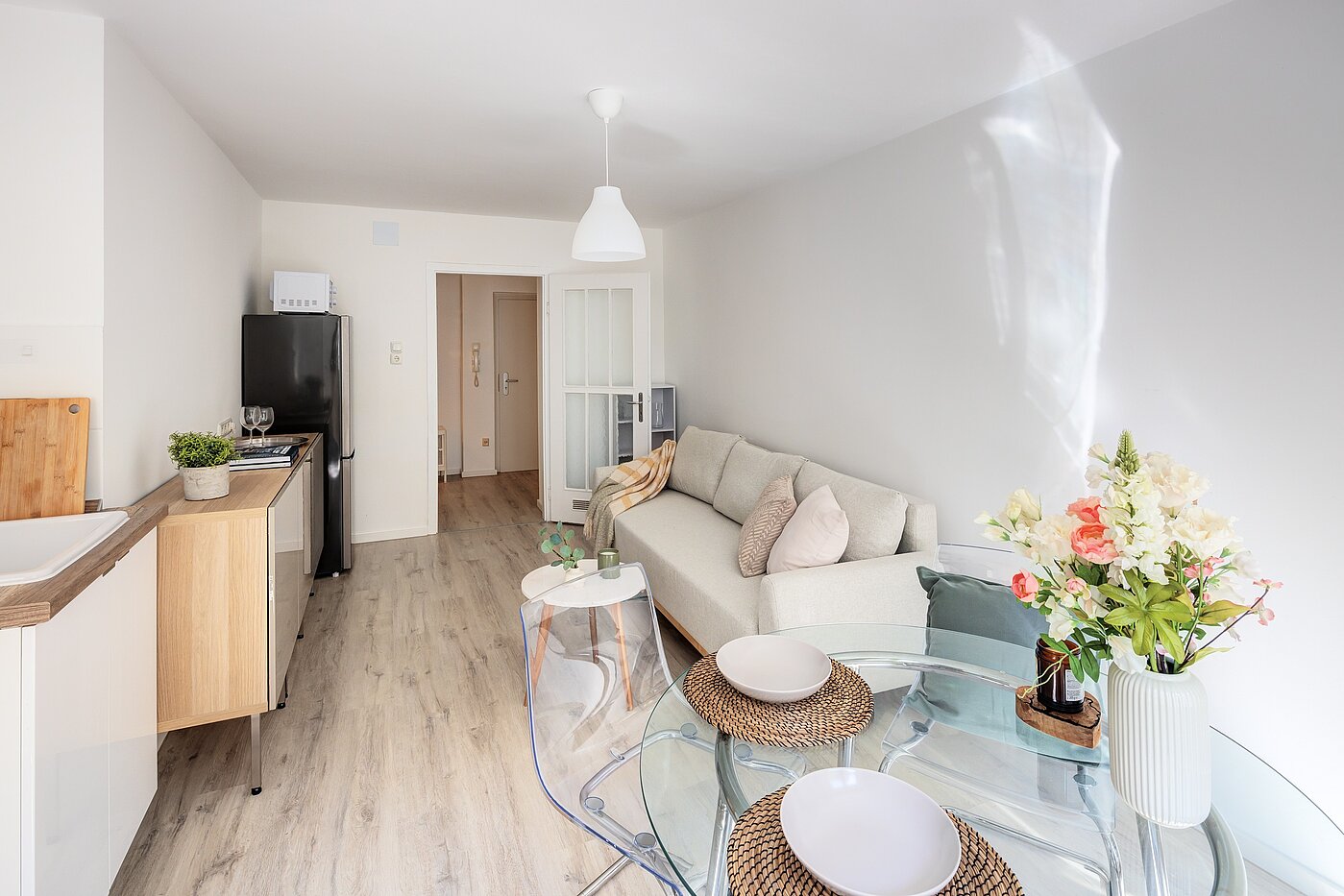 フラット 部屋数 2 部屋 | München-Sendling | 70220 | Wohnbereich