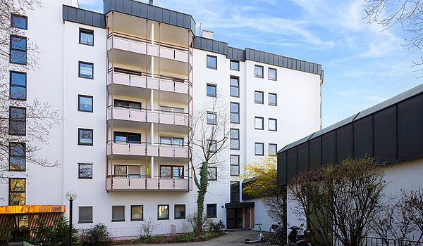 Apartment 部屋数 1 部屋 | München-Allach | 70298 | Außenansicht