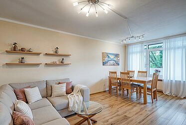 Neuaubing: 自宅に到着、または確実に戻る - 広々とした4ルームフラット - 定期借家契約