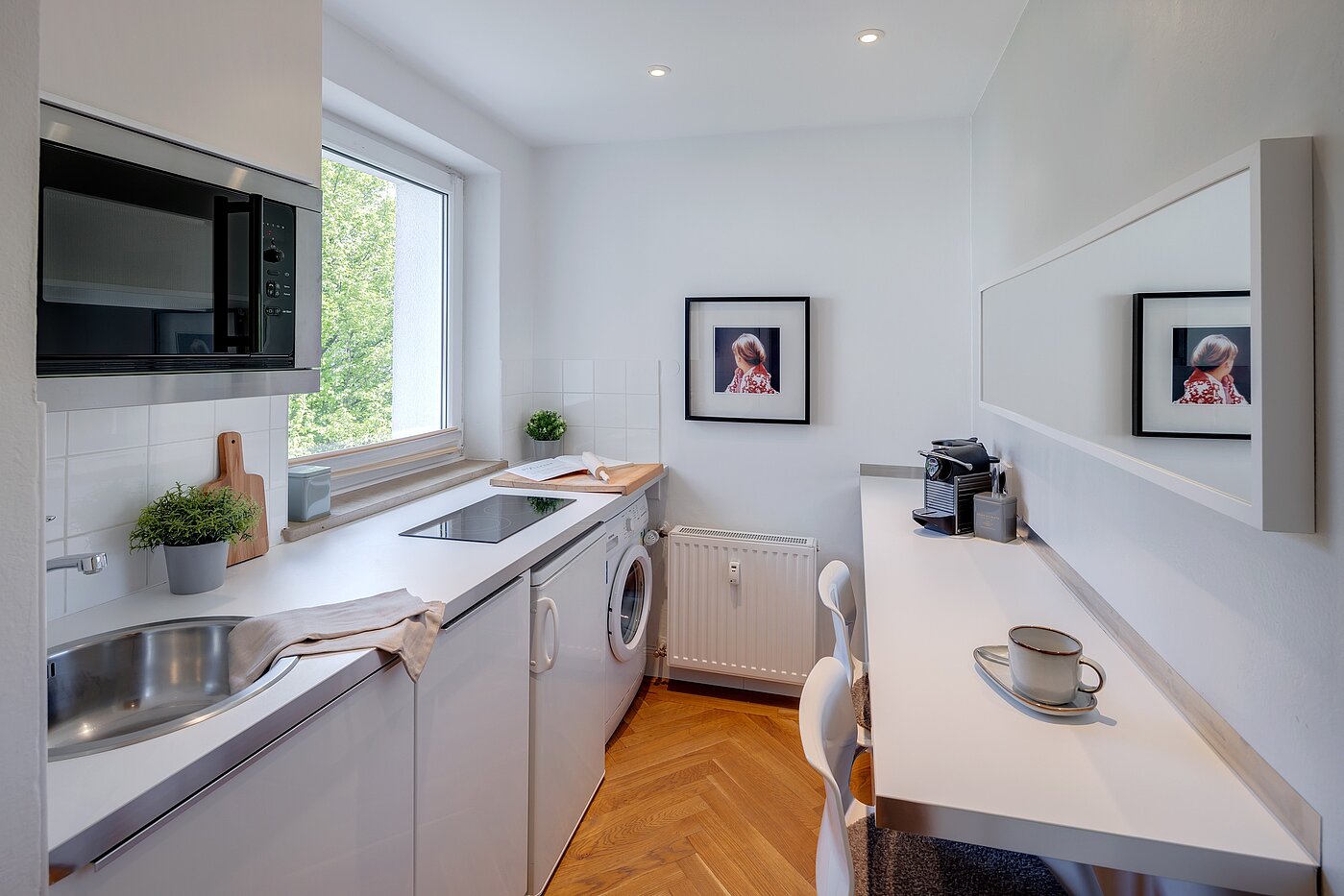 フラット 部屋数 2 部屋 | München-Thalkirchen | 2204ML5 | Küche mit Esstheke...