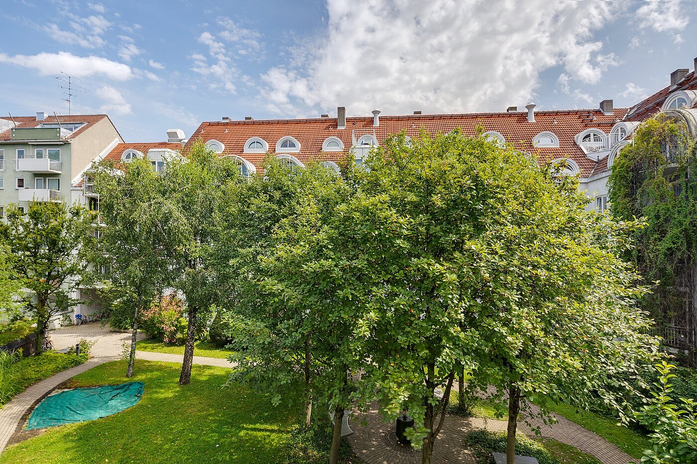 フラット 部屋数 1.5 部屋 | München-Lehel | 2107ML9 | Gemeinschaftsgarten