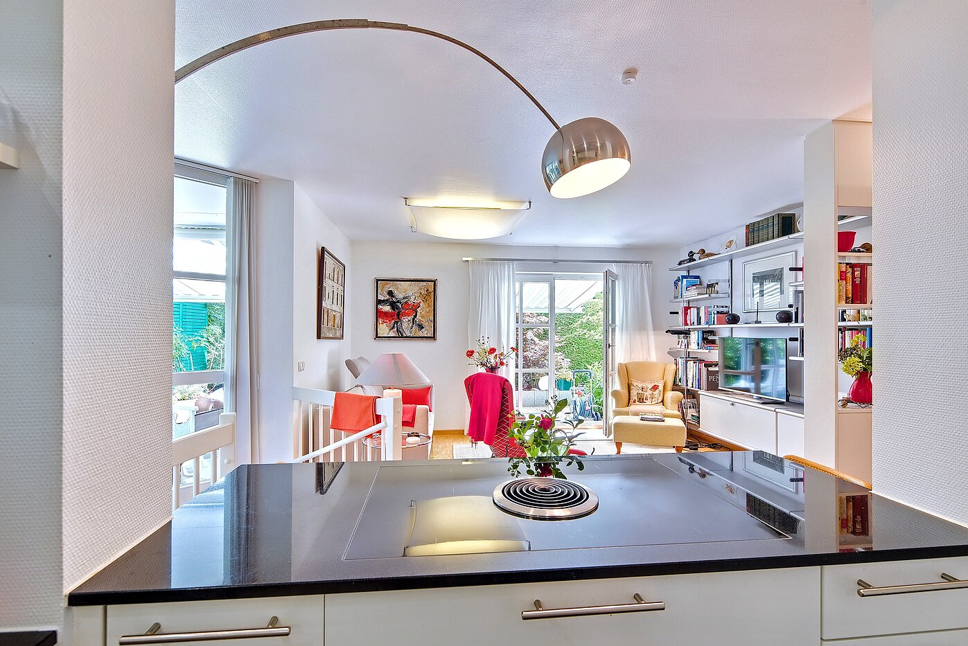 フラット 部屋数 2 部屋 | München-Obermenzing | 70280 | Kochinsel mit BORA-Abzug