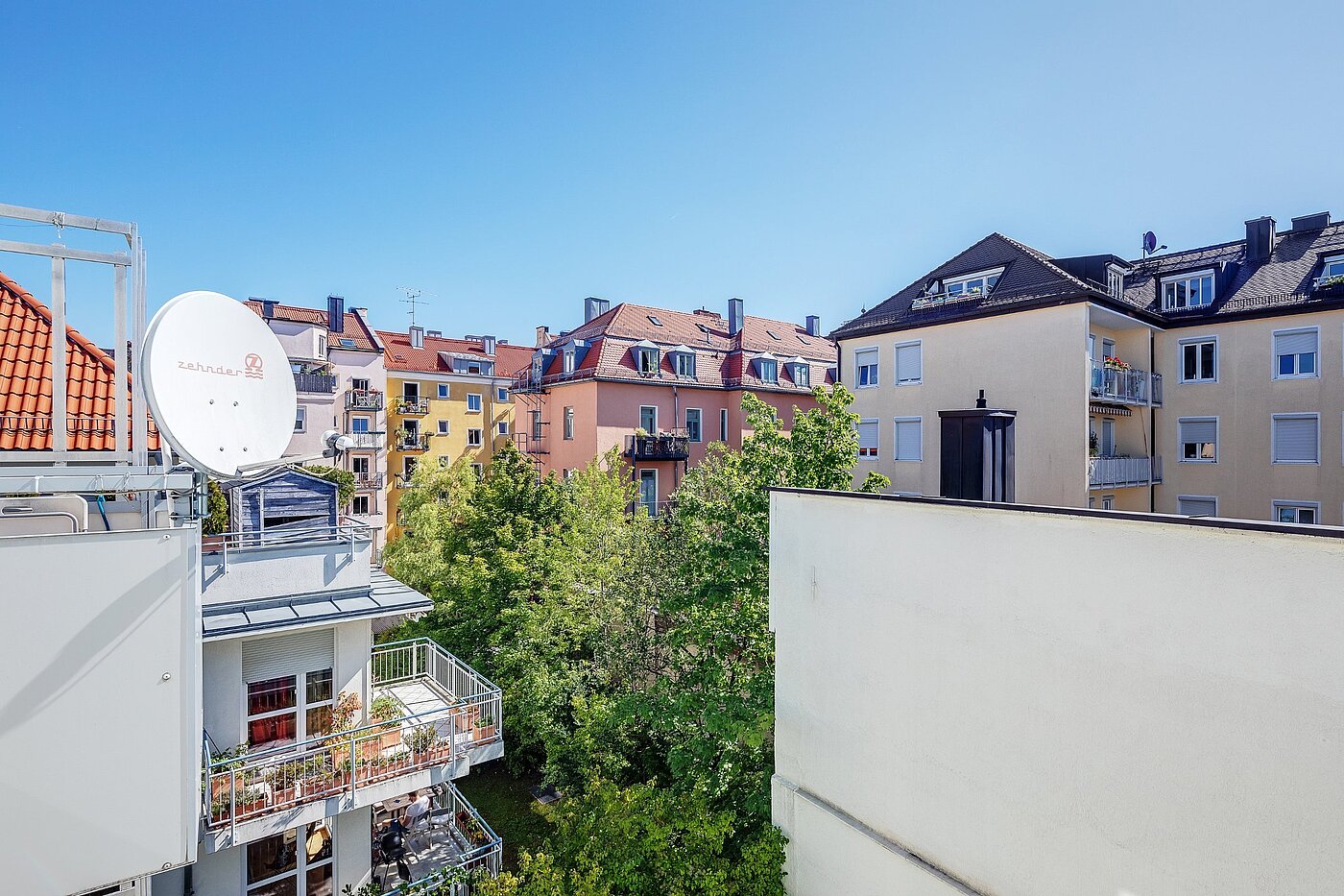 フラット 部屋数 1 部屋 | München-Neuhausen | 2010ML6 | ...mit Blick über Neuhausen