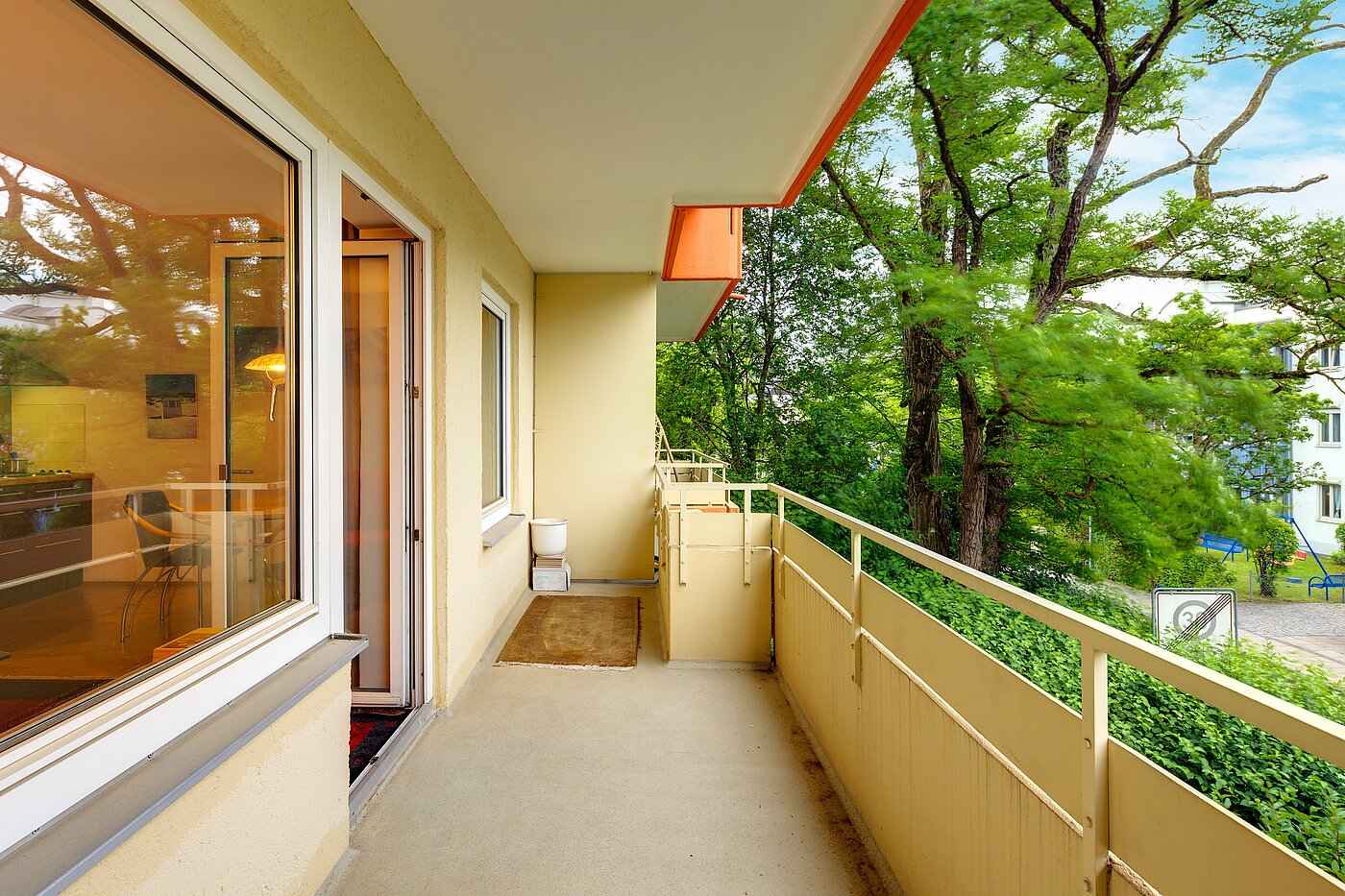 フラット 部屋数 1 部屋 | Ottobrunn | 2301ML1 | ...vom Wohnzimmer begehbar