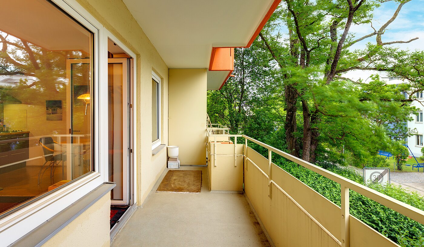 フラット 部屋数 1 部屋 | Ottobrunn | 2301ML1 | ...vom Wohnzimmer begehbar