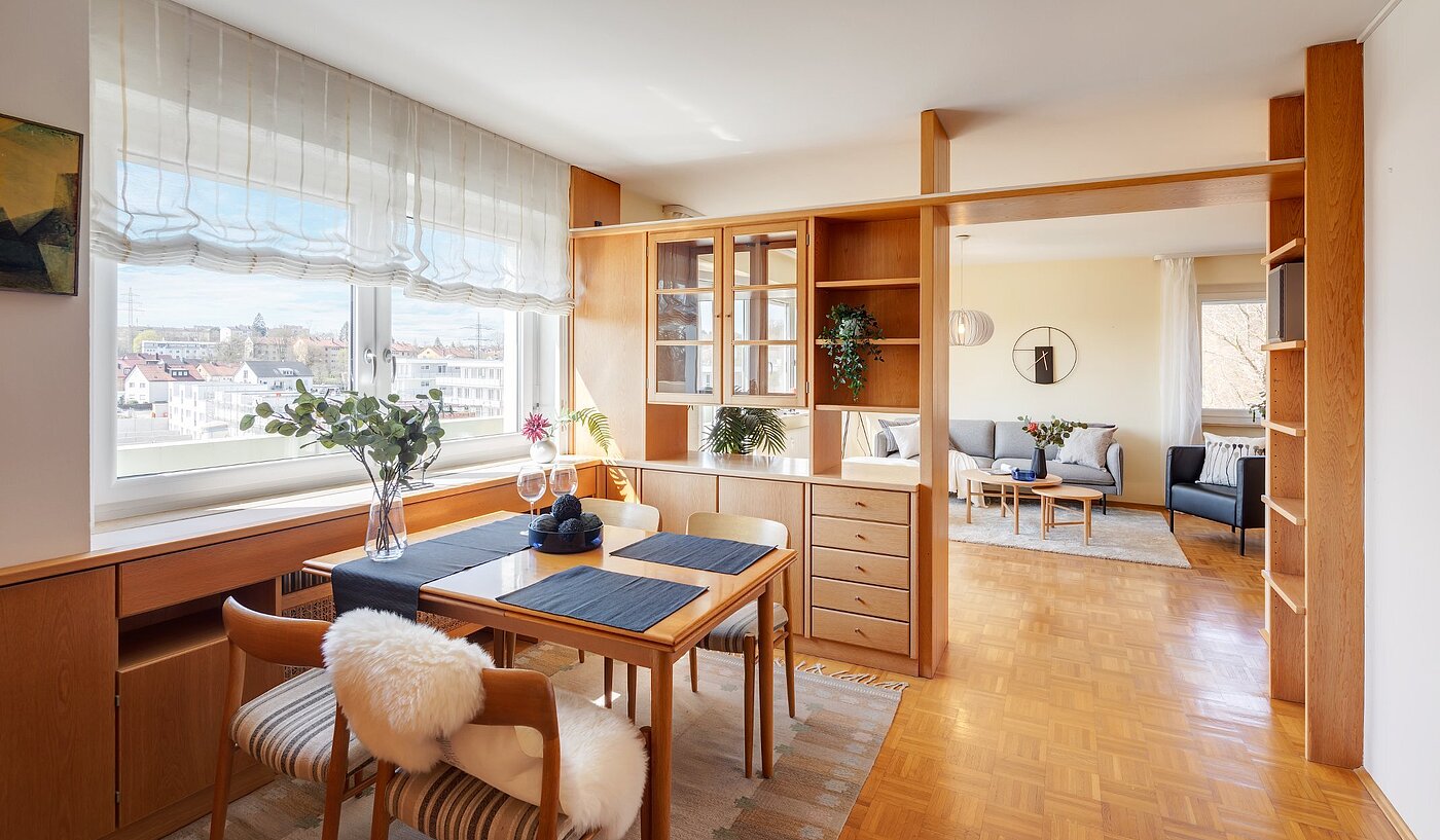 フラット 部屋数 4 部屋 | Freising | 2003ML7 | ...und Essbereich