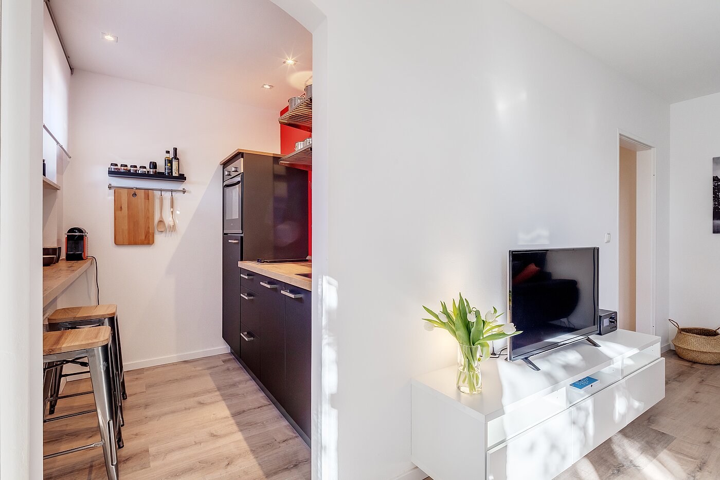 フラット 部屋数 2 部屋 | München-Moosach | 70462 | Zugang zur Küchenzeile