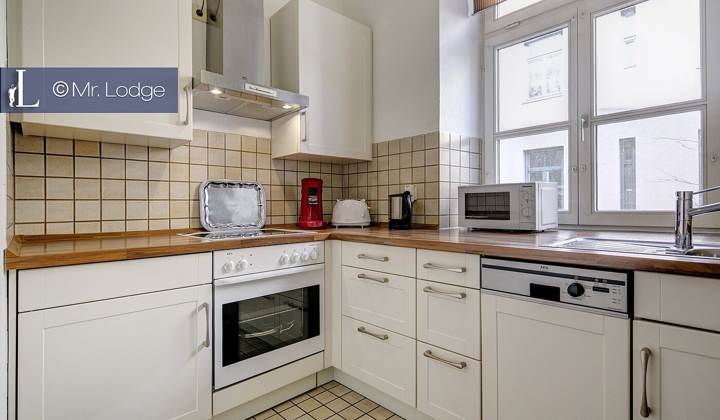 フラット 部屋数 2 部屋 | München-Schwabing | 1609ML_5 | Küchenzeile