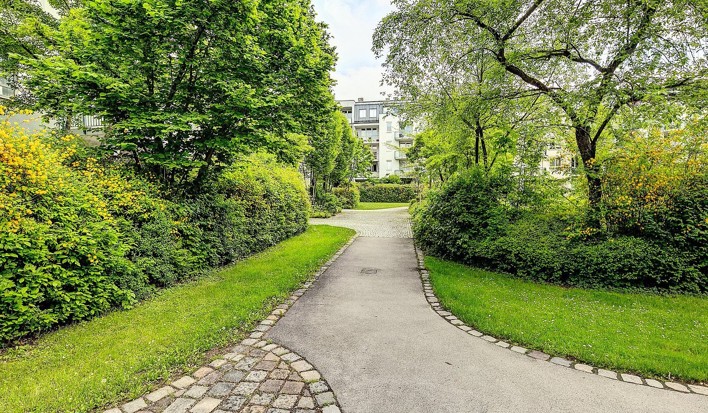 フラット 部屋数 2 部屋 | München-Oberföhring | 2007ML8 | gepflegte Nachbarschaft