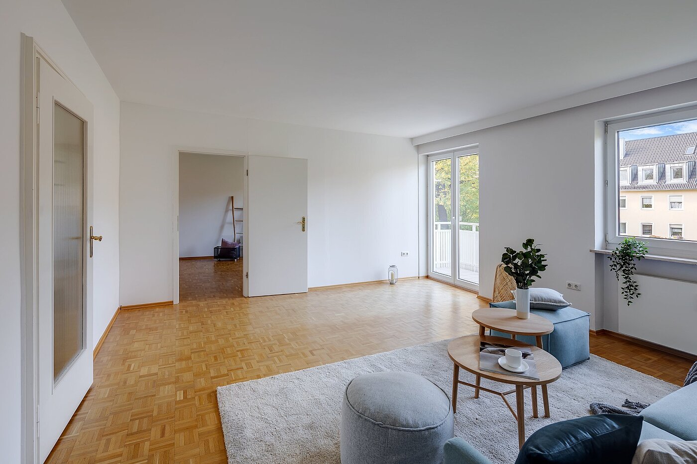 フラット 部屋数 3 部屋 | München-Untergiesing | 1909ML6 | ... mit Zugang zum Balkon