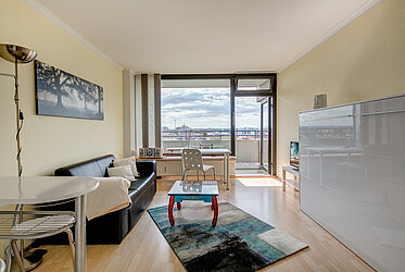 Au-Haidhausen：最高のロケーションにある永久借地権付き物件 – 1ベッドルームのアパート、遠景の眺望 – 空室