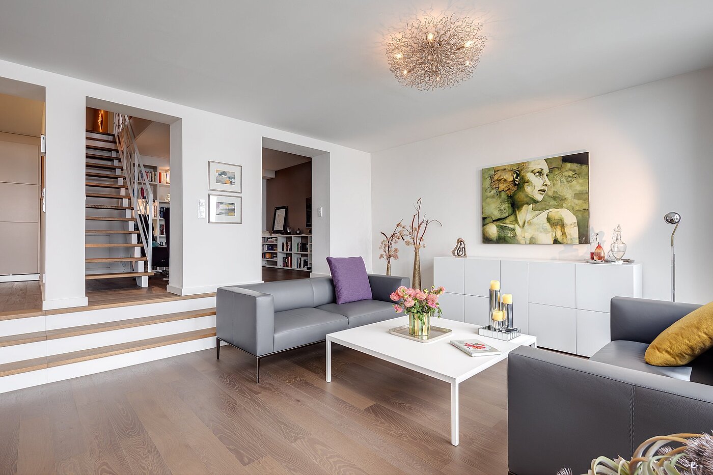 フラット 部屋数 5 部屋 | München-Maxvorstadt | 1807ML1 | Blick in den