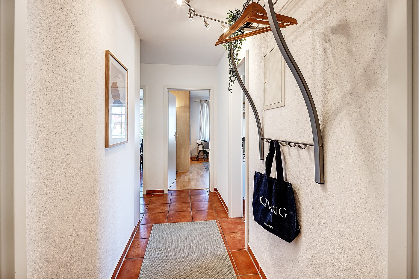 フラット 部屋数 3 部屋 | München-Ramersdorf | 2206ML4 | Flur mit Garderobe und...