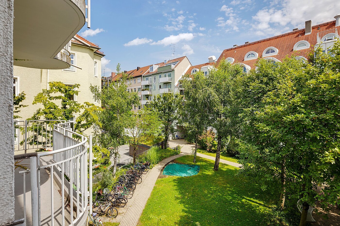 フラット 部屋数 1.5 部屋 | München-Lehel | 2107ML9 | Grüne Aussichten