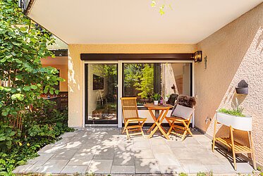 Thalkirchen：シックな1.5部屋ガーデンアパートメント - 空室あり