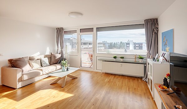 フラット 部屋数 3 部屋 | München-Schwabing | 703181 | Wohnzimmer