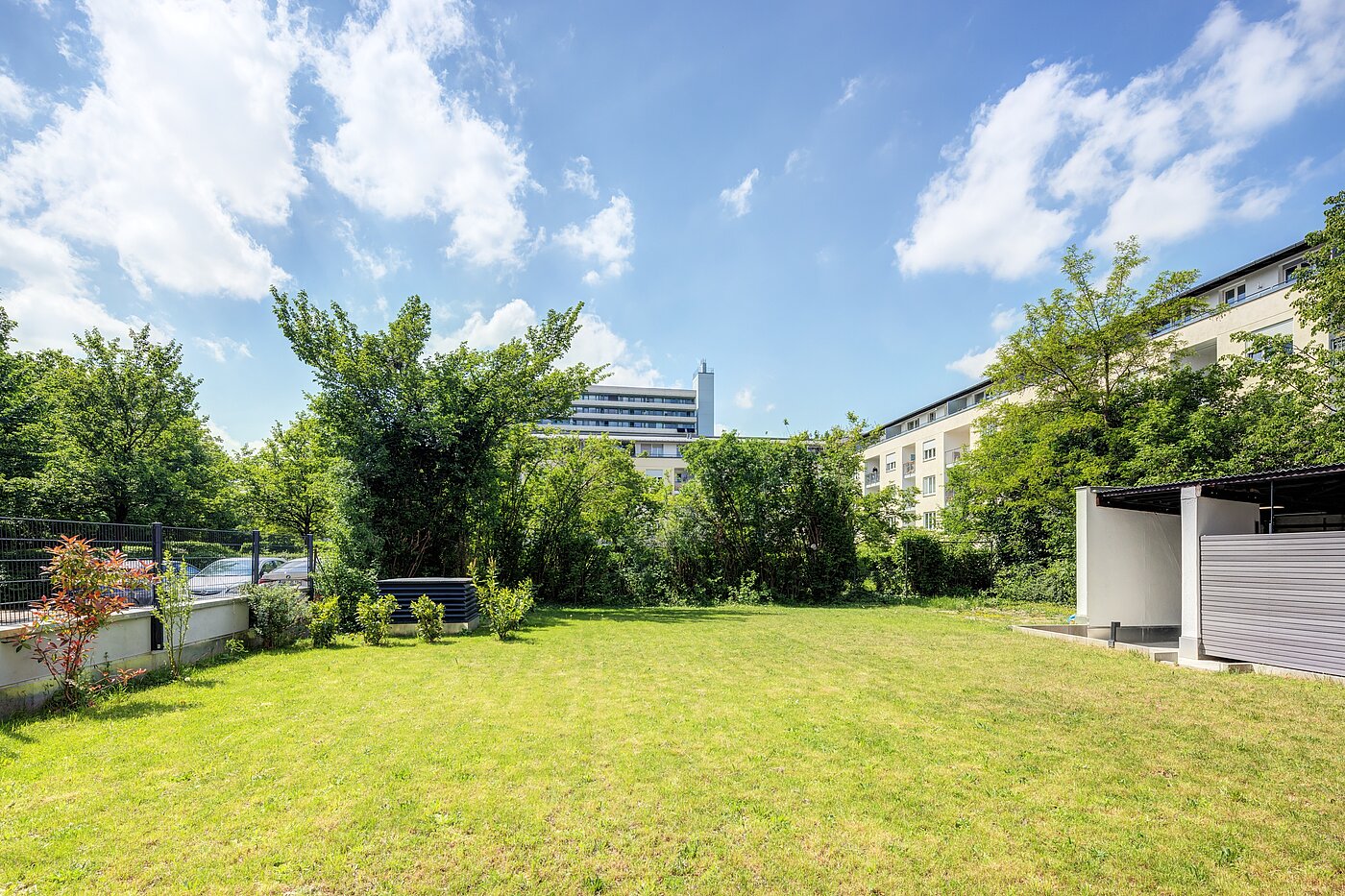 フラット 部屋数 2 部屋 | München-Sendling-Westpark | 704131 | Gemeinsamer Garten
