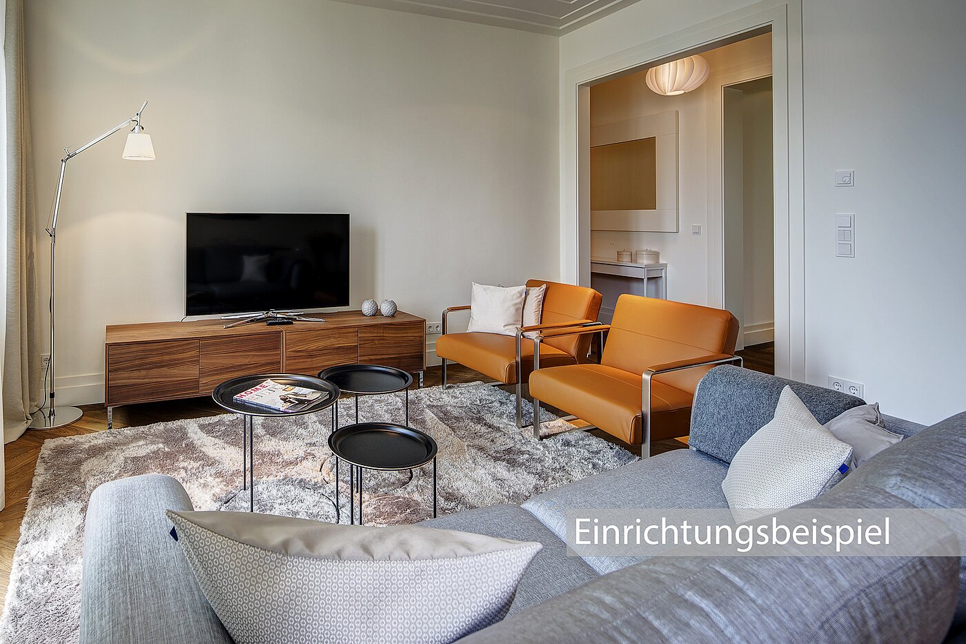 フラット 部屋数 2 部屋 | München-Schwanthalerhöhe | 1702ML2 | Wohnen-Beispiel