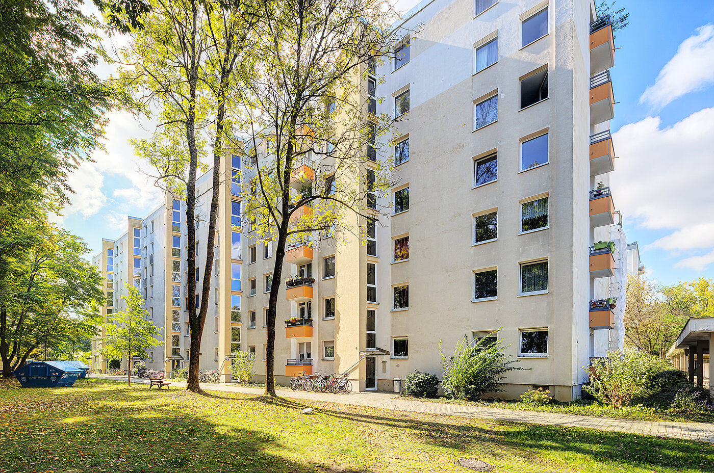 フラット 部屋数 2 部屋 | München-Bogenhausen | 70287 | Ansicht Eingangsseite