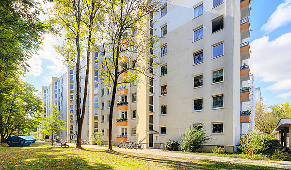 フラット 部屋数 2 部屋 | München-Bogenhausen | 70287 | Ansicht Eingangsseite