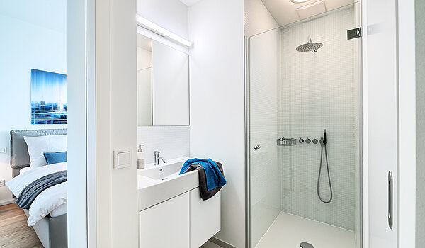 Apartment 部屋数 1.5 部屋 | München-Neuhausen | 703131 | Modernes Duschbad...
