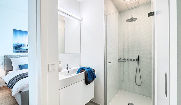 Apartment 部屋数 1.5 部屋 | München-Neuhausen | 703131 | Modernes Duschbad...