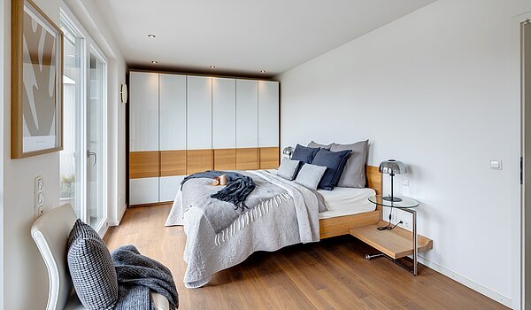 Penthouse 部屋数 3.5 部屋 | München-Oberföhring | 70237 | Schlafzimmer mit...