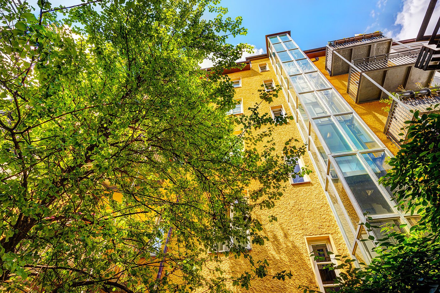 フラット 部屋数 5 部屋 | München-Altstadt | 700121 | ...Innenhoffassade