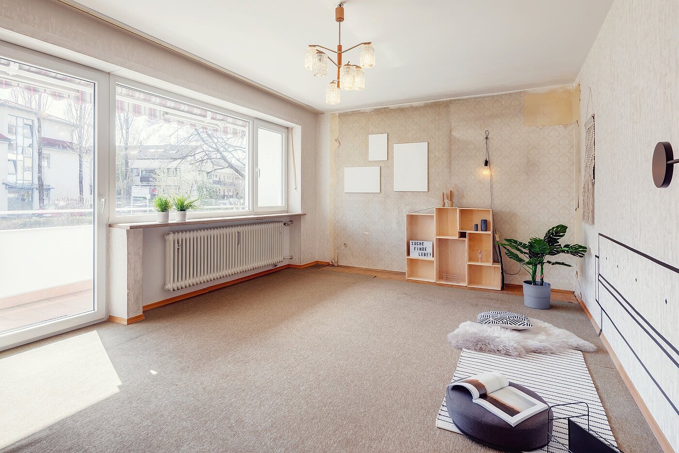 フラット 部屋数 4 部屋 | München-Hadern | 2003ML2 | ...mit großer Fensterfront