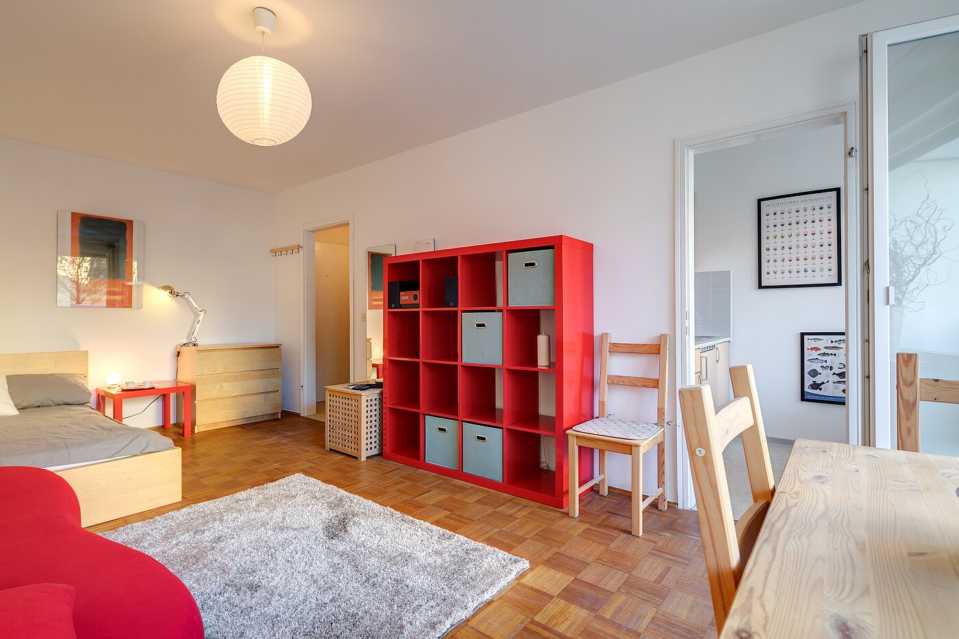 フラット 部屋数 1 部屋 | München-Neuhausen | 2301ML8 | ...Zugang zur Küche...