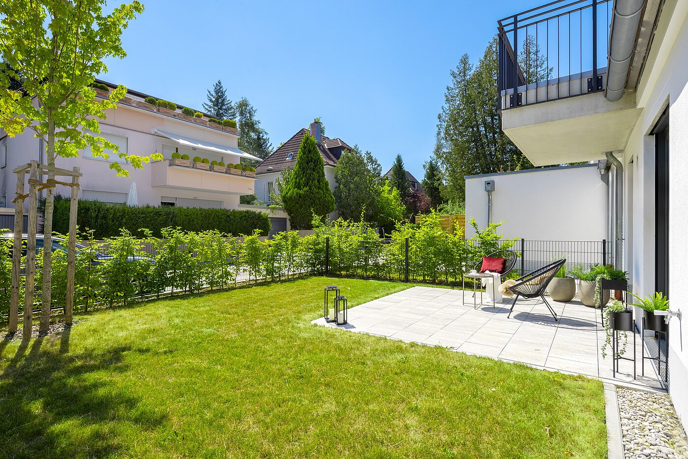 Terrassenwohnung 部屋数 2 部屋 | München-Harlaching | 70372 | ...mit eigenem Garten