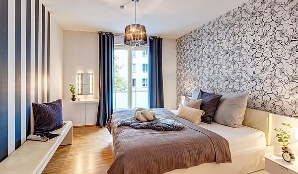 フラット 部屋数 3 部屋 | München-Neuhausen | 70489 | Schlafzimmer...