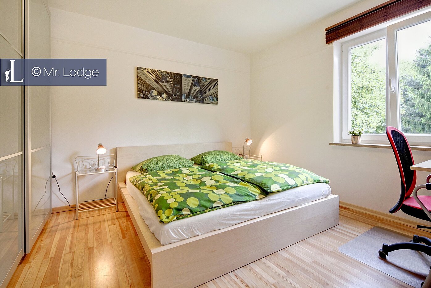 フラット 部屋数 2 部屋 | München-Laim | 1704ML3 | Schlafzimmer