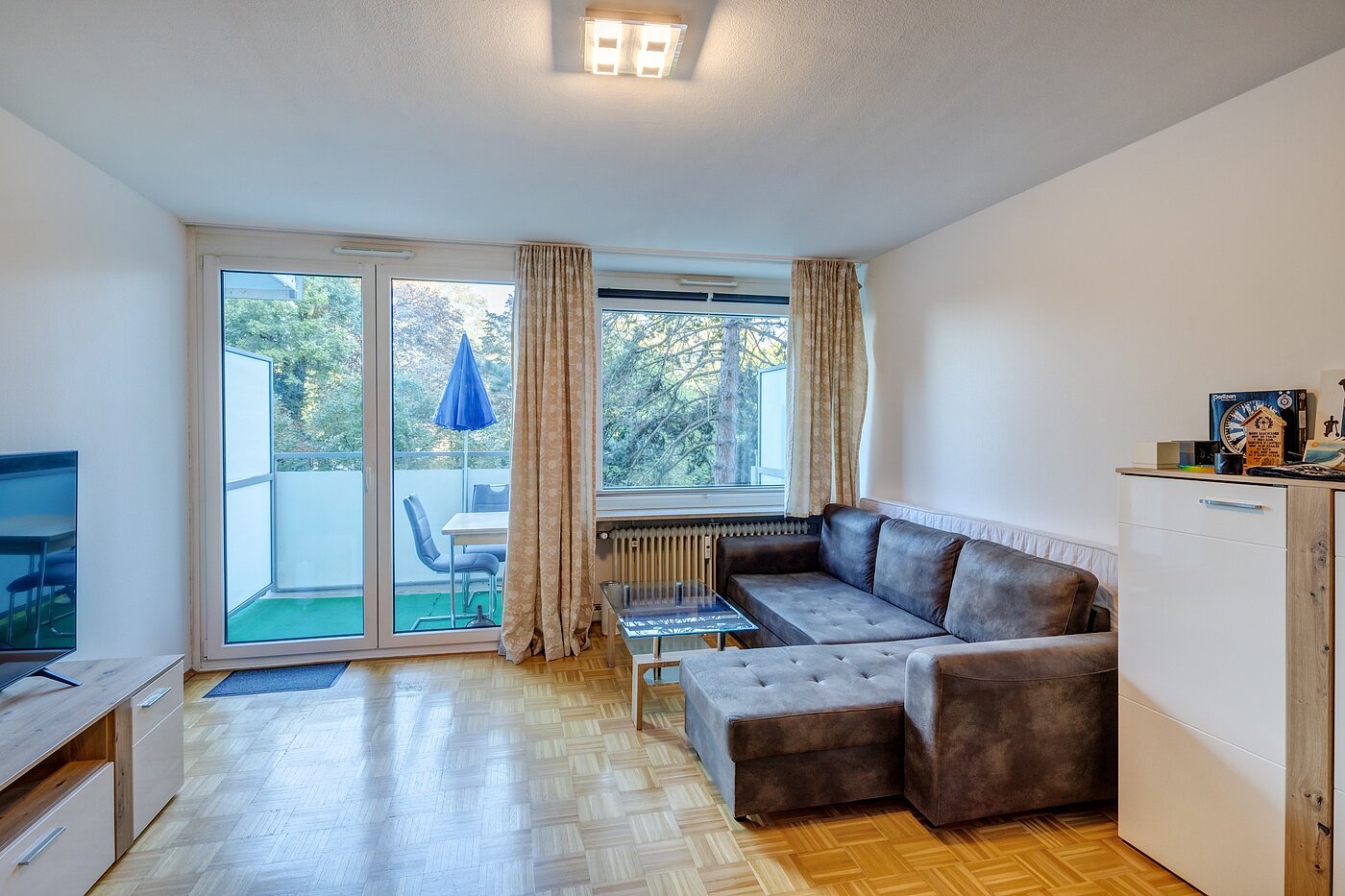 フラット 部屋数 1 部屋 | München-Bogenhausen | 70264 | Wohnzimmer...