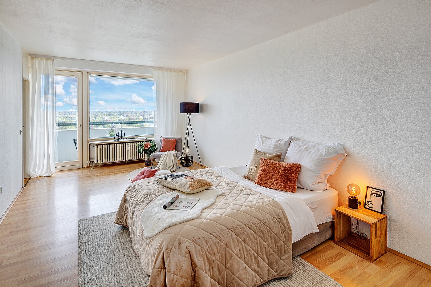 フラット 部屋数 1 部屋 | München-Solln | 2201ML92 | Blick in den Wohnraum