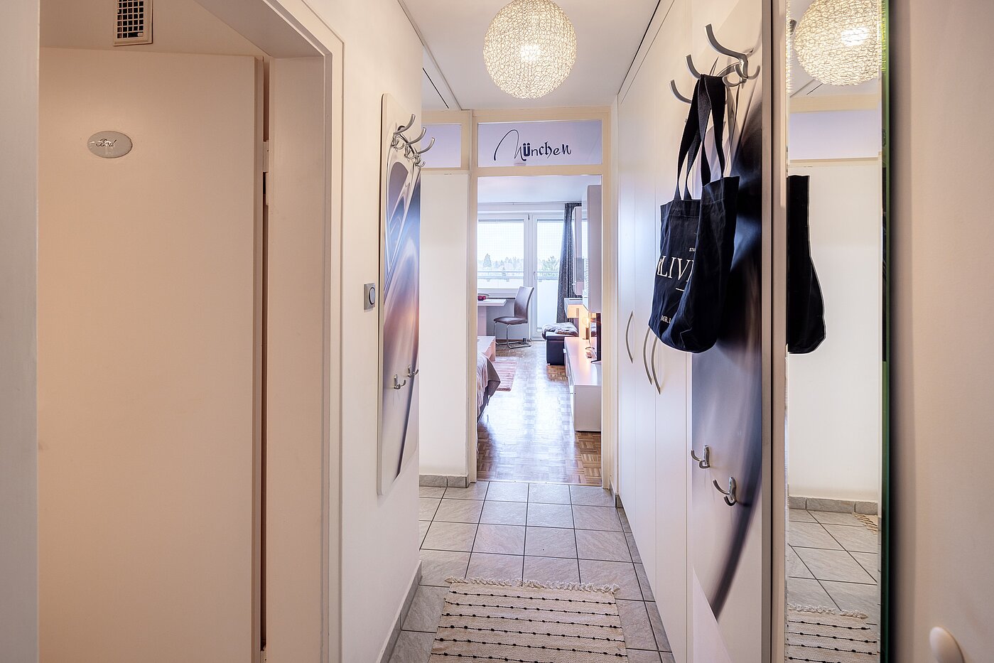 Apartment 部屋数 1 部屋 | München-Forstenried | 70190 | Diele mit...