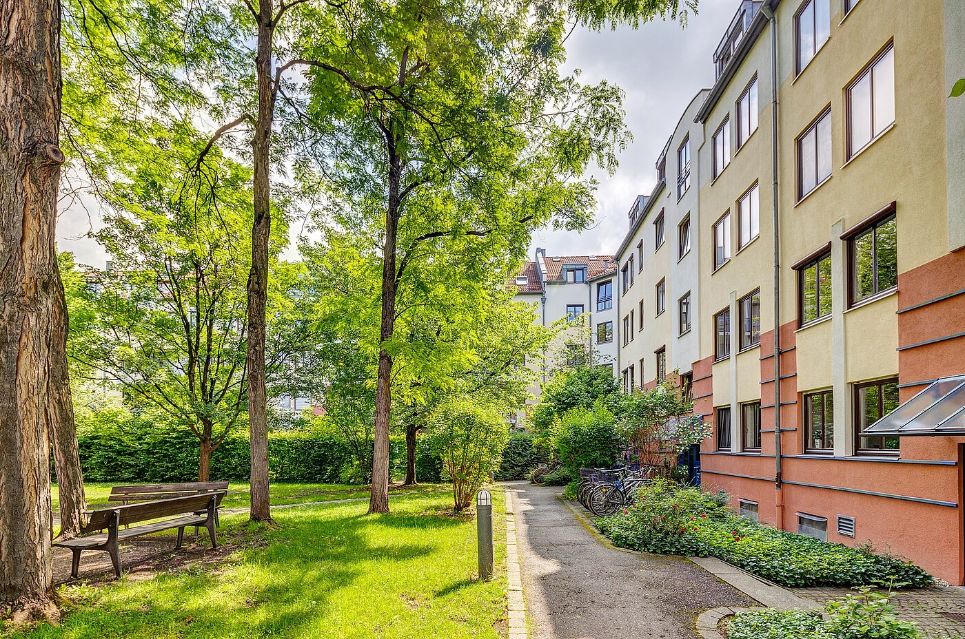 フラット 部屋数 2 部屋 | München-Schwabing | 2205ML62 | ...mit Fahrradabstellmöglichkeiten...