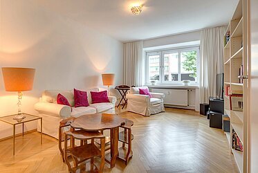 Haidhausen: Attraktive 2,5-Zimmer Wohnung mit ruhigem Garten