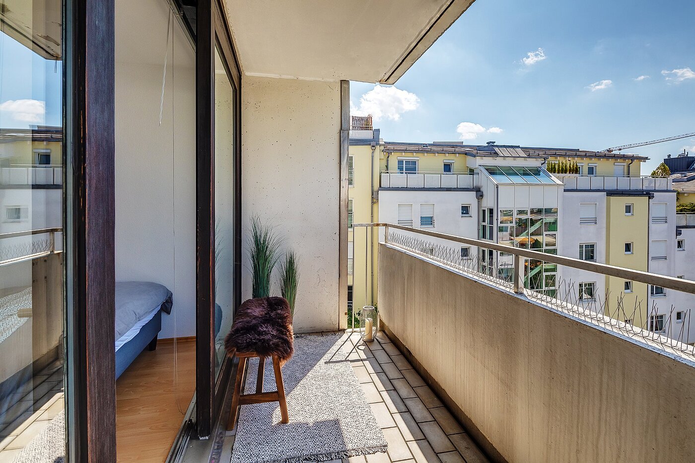フラット 部屋数 1 部屋 | München-Schwabing | 2007ML2 | sonniger Balkon