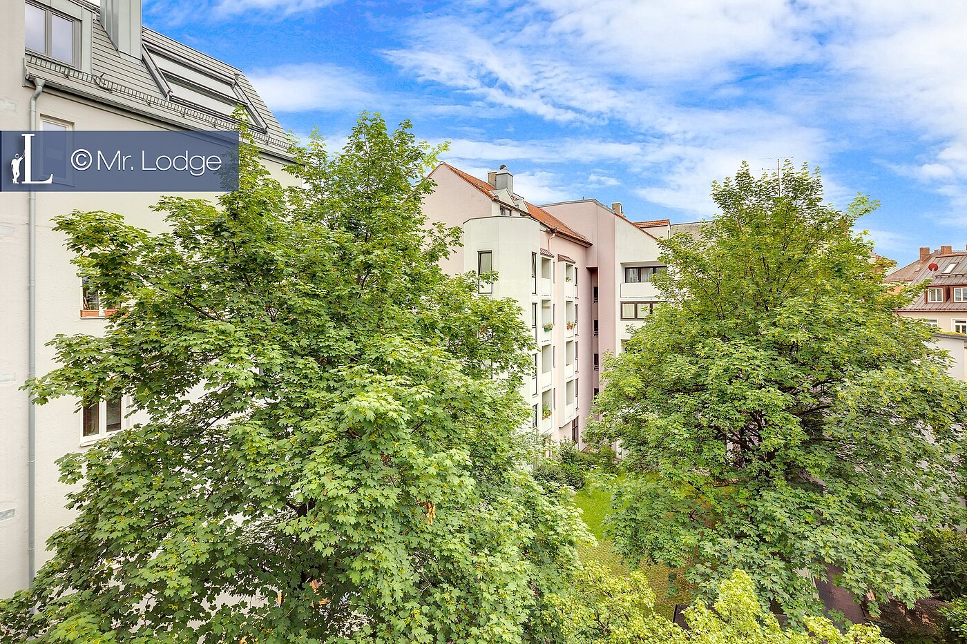 フラット 部屋数 3 部屋 | München-Ludwigsvorstadt | 1806ML1 | Begrünter Innenhof