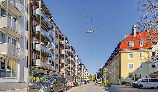 Apartment 部屋数 1 部屋 | München-Sendling | 70479 | Außenansicht