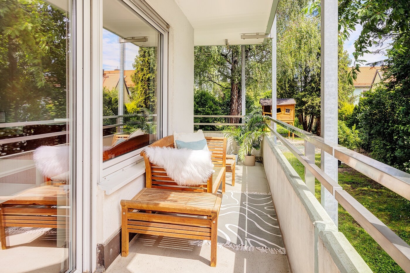 フラット 部屋数 1.5 部屋 | München-Milbertshofen | 701281 | Balkon