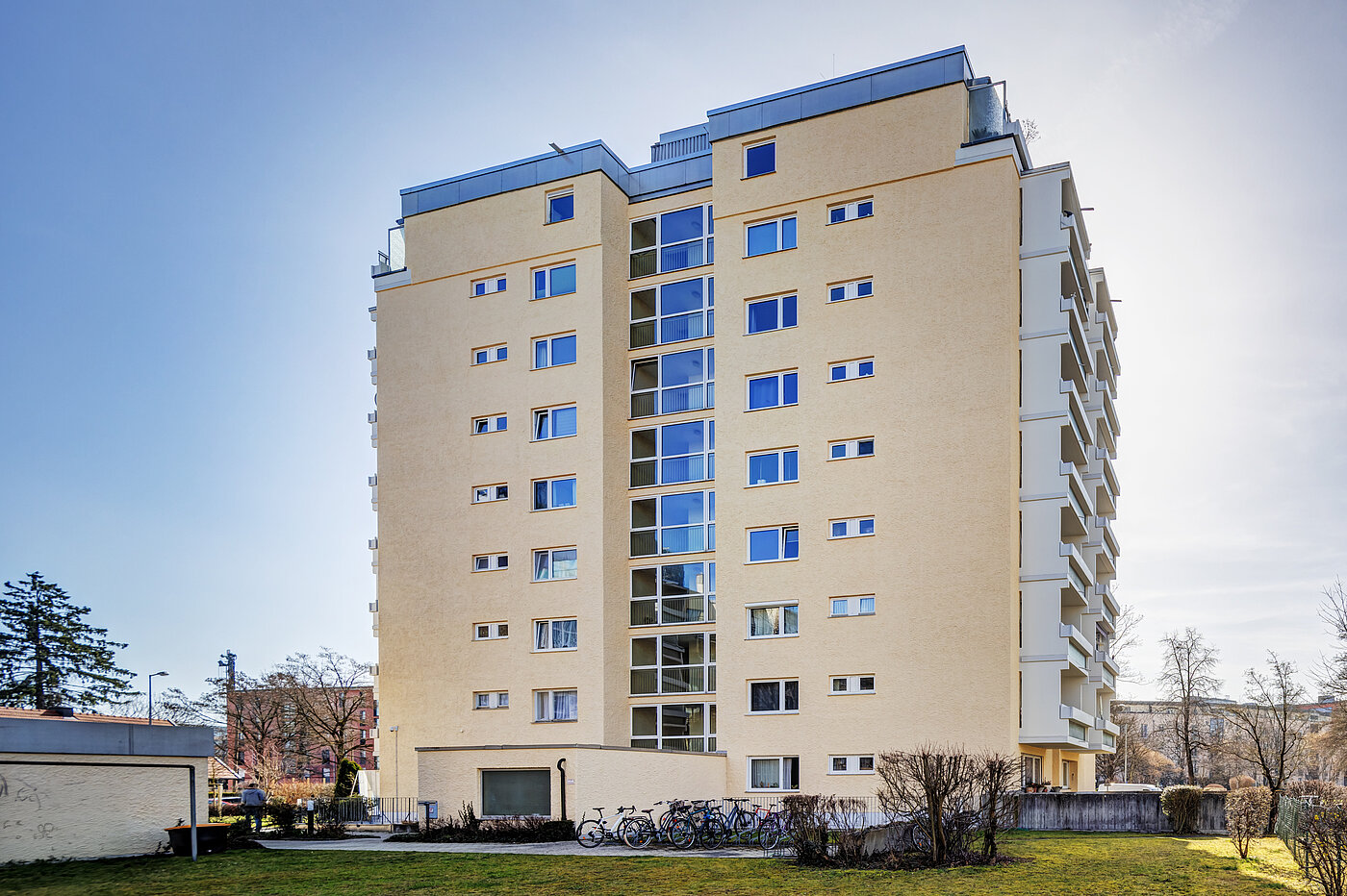 フラット 部屋数 2 部屋 | München-Moosach | 70407 | Außenansicht